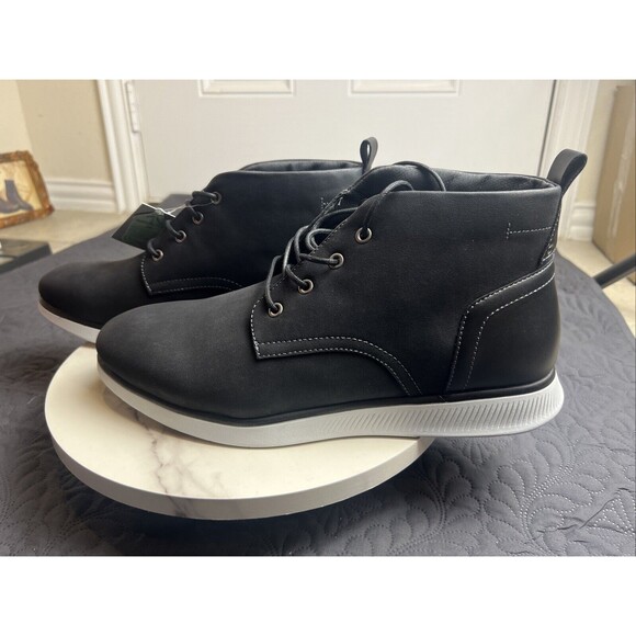 Perry Ellis Portfolio Bluff  Sport Navy Outdoor Chukka Boots SZ 11.5 NWT, No Box main image 6